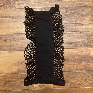 Exotic Dancer Bodycon Dress Black